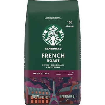 Starbucks Coffee, Ground, Dark Roast, French Roast