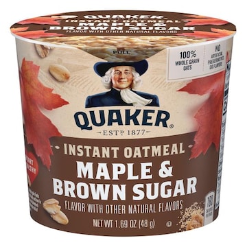 Quaker Instant Oatmeal, Maple & Brown Sugar