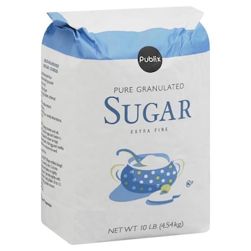 Publix Sugar, Pure Granulated, Extra Fine