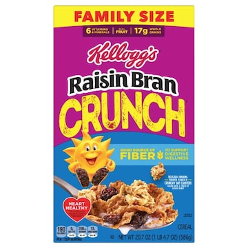 Raisin Bran Crunch Cereal Family Size