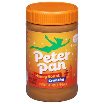 Peter Pan Peanut & Honey Spread, Honey Roast, Crunchy
