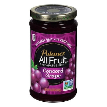 Polaner All Fruit All Fruit Concord Grape Spreadable Fruit, Gluten-Free