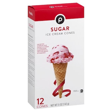 Publix Ice Cream Cones, Sugar