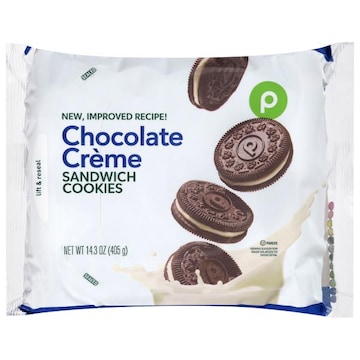 Publix Chocolate Creme Sandwich Cookies