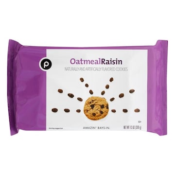 Publix Cookies, Oatmeal Raisin