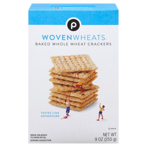 Publix Crackers, Woven Wheats, Baked Publix Super Markets