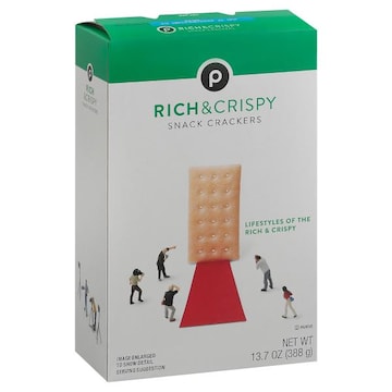 Publix Snack Crackers, Rich & Crispy