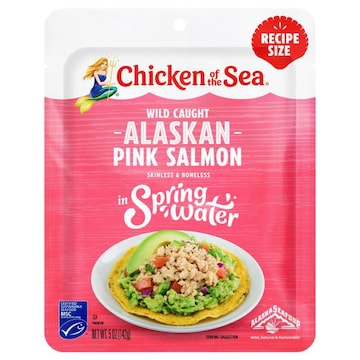 Chicken of the Sea Wild Caught Alaskan Pink Salmon in Spring Water Packet