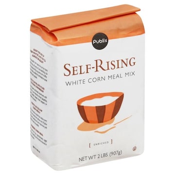 Publix Corn Meal Mix, White, Self-Rising