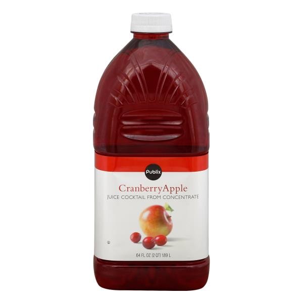Publix Juice Cocktail, Cranberry Apple Publix Super Markets