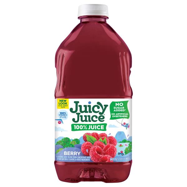 Juicy Juice 100 Juice, No Added Sugar, Berry Publix Super Markets