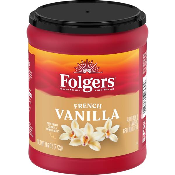 Folgers Coffee, Ground, French Vanilla Publix Super Markets
