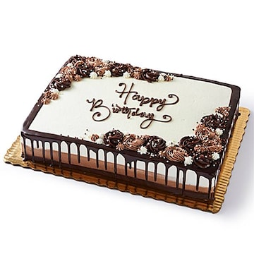 1/2 Sheet Chocolate Red Velvet Cake