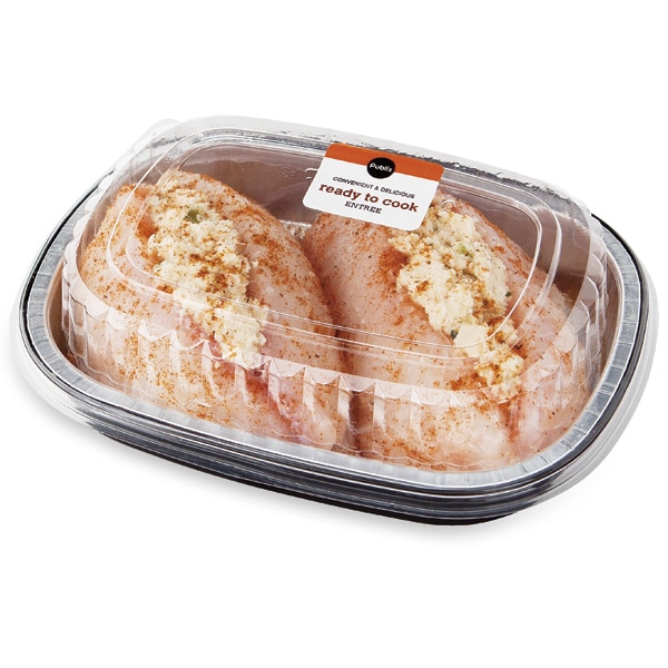 Tilapia Fillets, with Crabmeat Stuffing, Fresh, Ready to Cook Publix