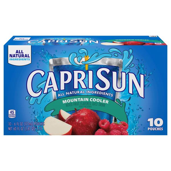 Capri Sun Juice Drink, Mountain Cooler | Publix Super Markets