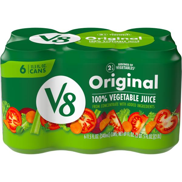 V8® Original 100% Vegetable Juice | Publix Super Markets