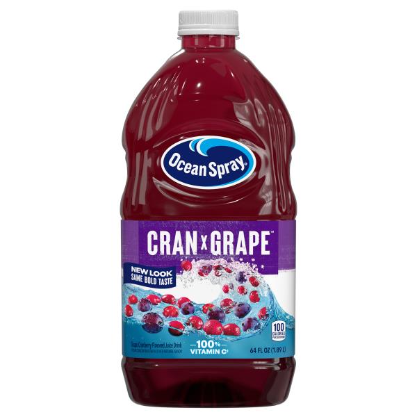 Ocean Spray Juice Drink, CranGrape Publix Super Markets