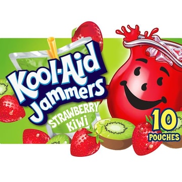 Kool-Aid Jammers Strawberry Kiwi Artificially Flavored Soft Drink