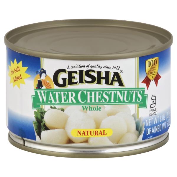 Geisha Water Chestnuts, Whole Publix Super Markets