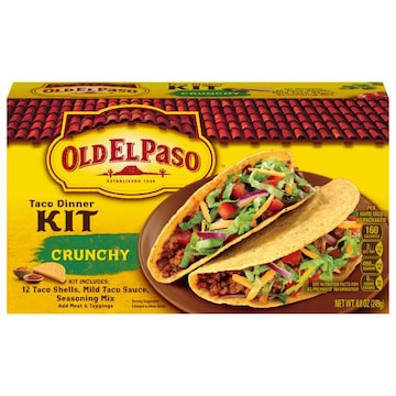 Old El Paso Taco Dinner Kit, Crunchy