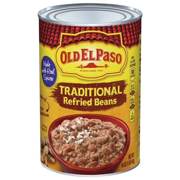 Old El Paso Refried Beans, Traditional Publix Super Markets