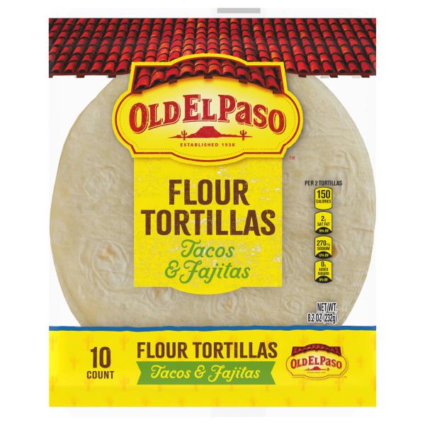 Old El Paso Flour Tortillas Publix Super Markets
