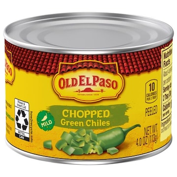 Old El Paso Peeled Chopped Mild Green Chiles
