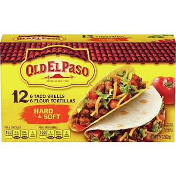Old El Paso Hard & Soft Taco Shells & Flour Tortillas