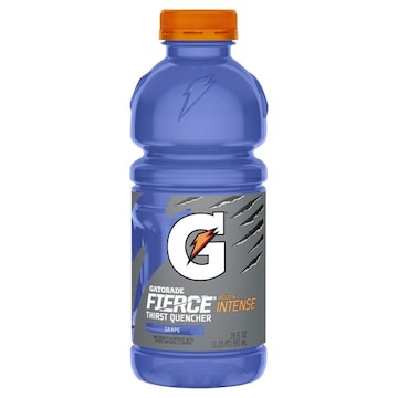 Gatorade Fierce Thirst Quencher , Grape Artificially Flavored