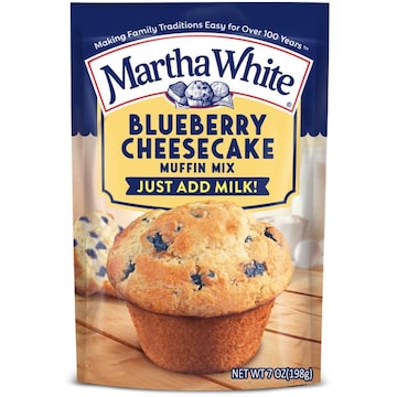 Martha White Muffin Mix, Blueberry Cheesecake