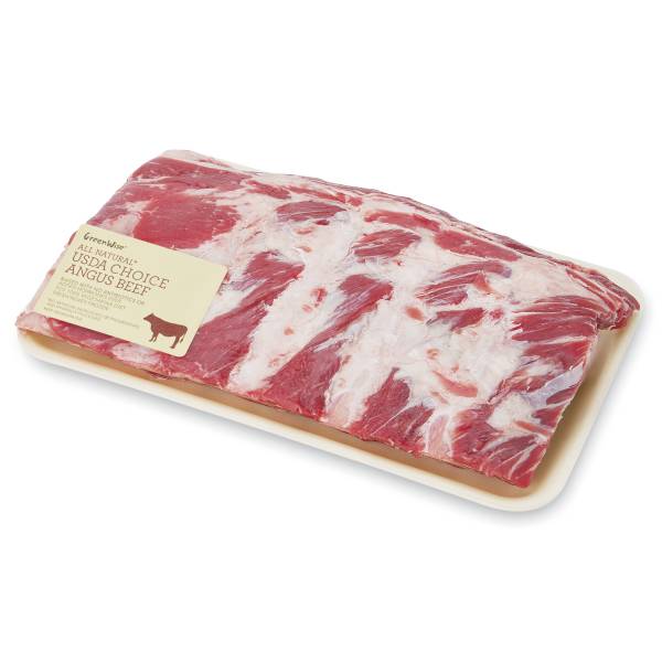 GreenWise Angus Beef Back Ribs, USDA Choice Beef Raised Without