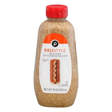 Publix Mustard, with Horseradish, Deli Style