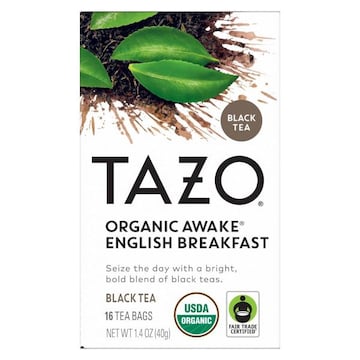 Tazo TAZO TAZO Organic Awake English Breakfast Black Tea Bags, 16ct
