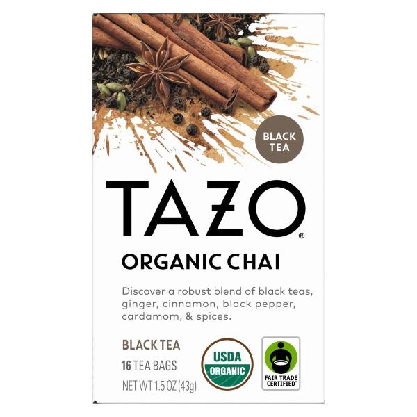Tazo TAZO Tazo Tea Bag Organic Chai 16 CT Publix Super Markets