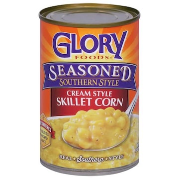 Glory Skillet Corn, Cream Style, Seasoned, Southern Style