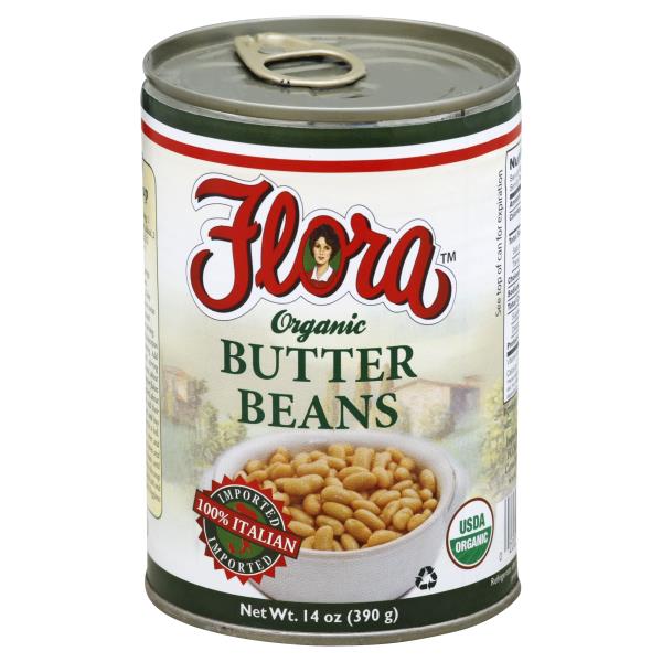 Flora Organic Butter Beans Publix Super Markets