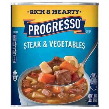 Progresso Soup, Steak & Vegetables
