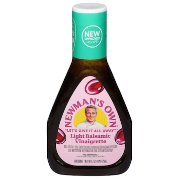 Newman's Own Dressing, Light Balsamic Vinaigrette