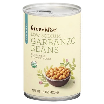 GreenWise Garbanzo Beans, Low Sodium, Organic
