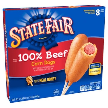 State Fair Corn Dogs, 100% Beef