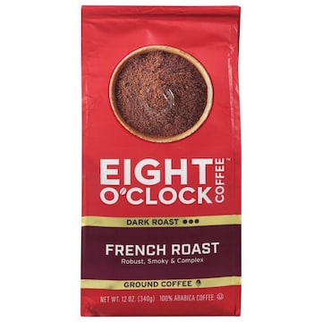 Eight O'Clock Coffee Ground Dark Roast French Roast Coffee 12 oz