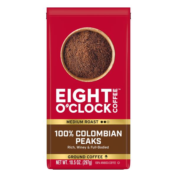 Eight O'Clock Coffee Colombian Peak Ground Coffee 10.5 oz | Publix
