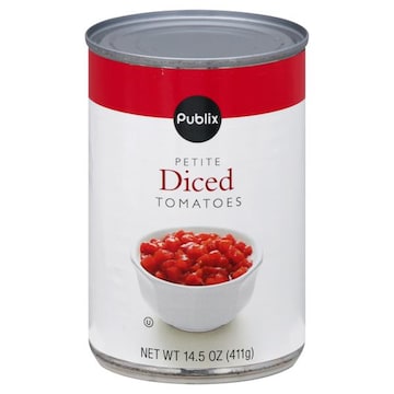 Publix Tomatoes, Petite, Diced
