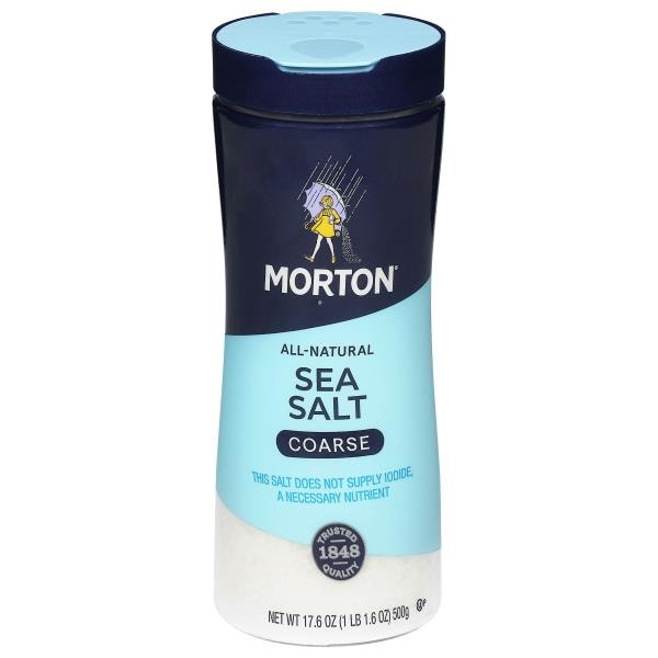Morton Sea Salt, Coarse Publix Super Markets