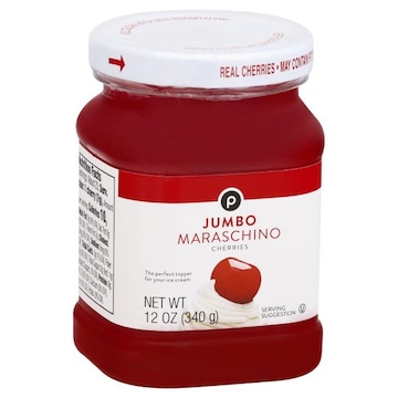 Publix Maraschino Cherries, Jumbo
