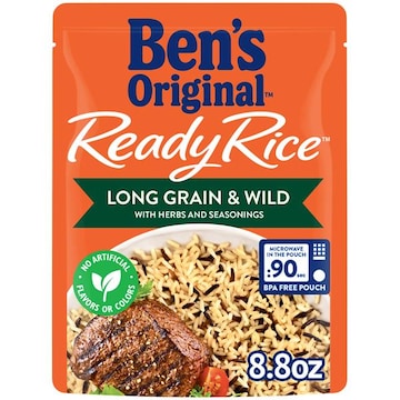 Ben's Original Ready Rice Rice, Long Grain & Wild