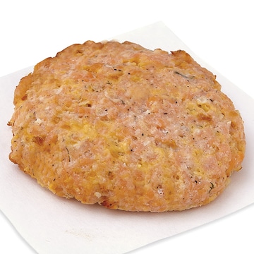 Salmon Burgers, Lemon Dill, Fresh, Fully Cooked