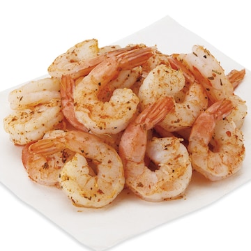 Medium Cooked Shrimp, Cajun-Seasoned Ready to Eat