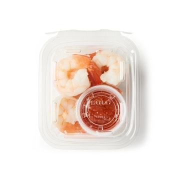 Shrimp Snack Pack, Extra Lrg Cooked Shrimp & Cocktail Sauce, Net Weight 6.5 Oz