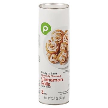 Publix Cinnamon Rolls, with Icing